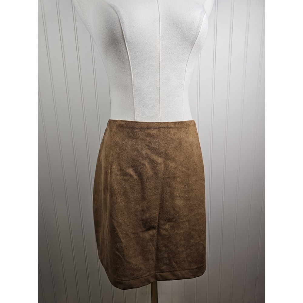 Abercrombie & Fitch Faux Suede Mini Skirt Women's Size M NWT Bohemian...